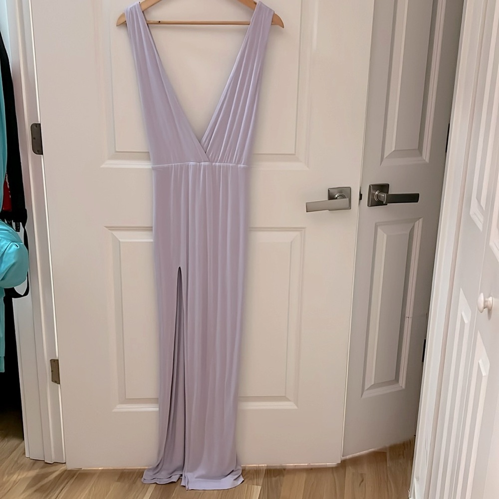 Superdown lavender maxi dress